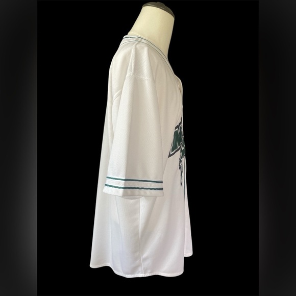 White and Green Michigan State Jersey SZ XLrg - Picture 3 of 8